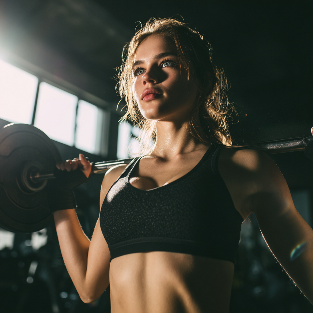 Група людей на фітнес тренуванні